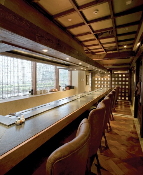 点击大图看下一张：旬彩日本餐厅-室内装修设计图片