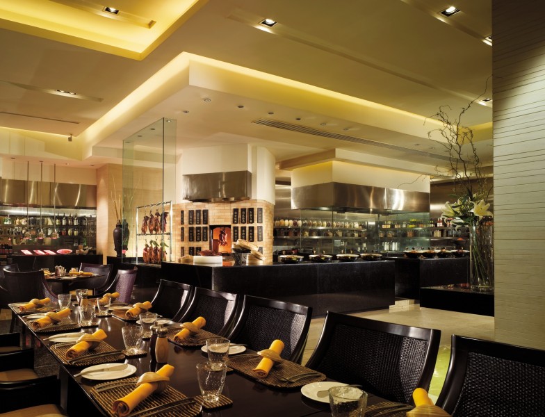 点击大图看下一张：雅加达香格里拉饭店餐厅图片