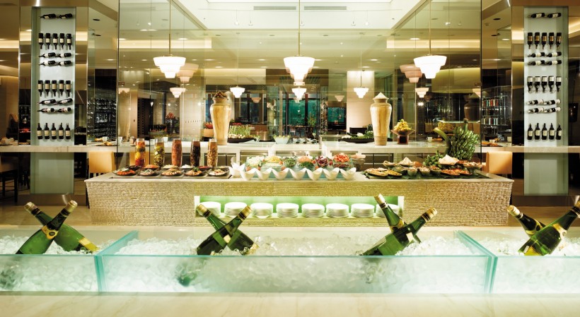 点击大图看下一张：雅加达香格里拉饭店餐厅图片