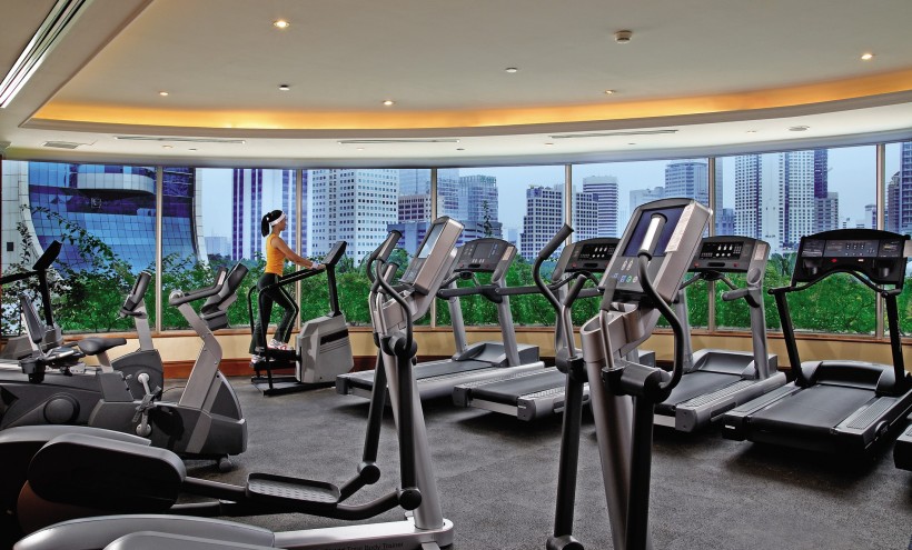 点击大图看下一张：雅加达香格里拉饭店休闲健身图片