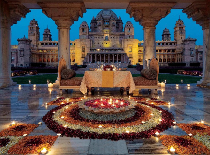 点击大图看下一张：印度焦特布尔麦德巴旺宫酒店图片