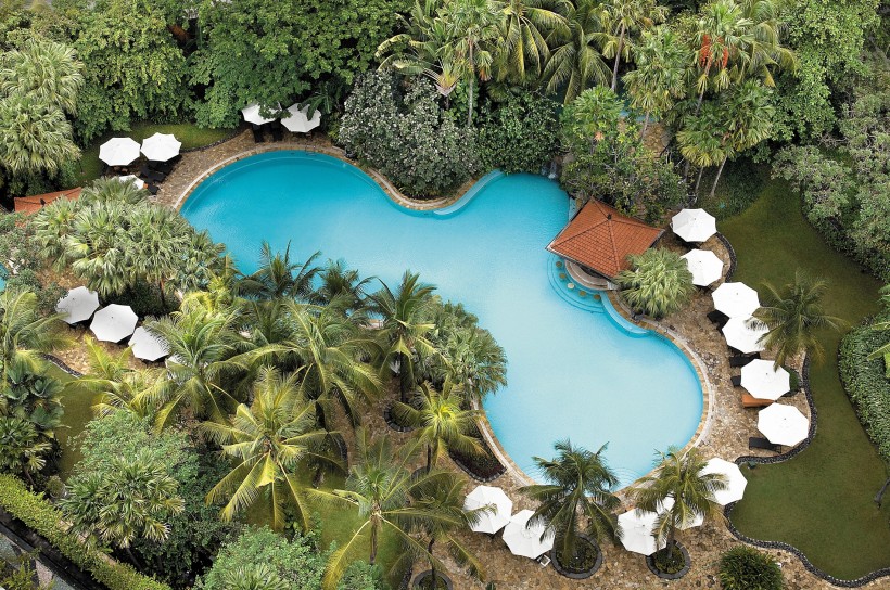 点击大图看下一张：印尼泗水香格里拉大酒店休闲图片