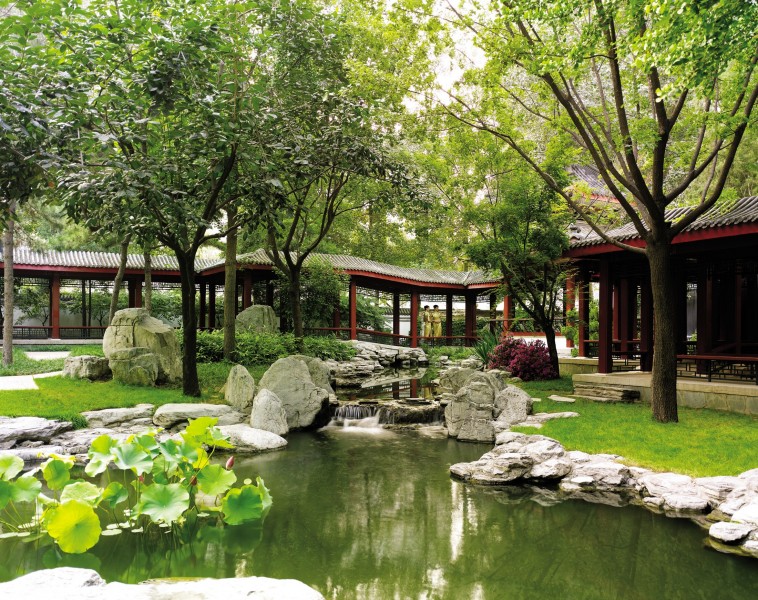 点击大图看下一张：北京香格里拉饭店周边环境图片