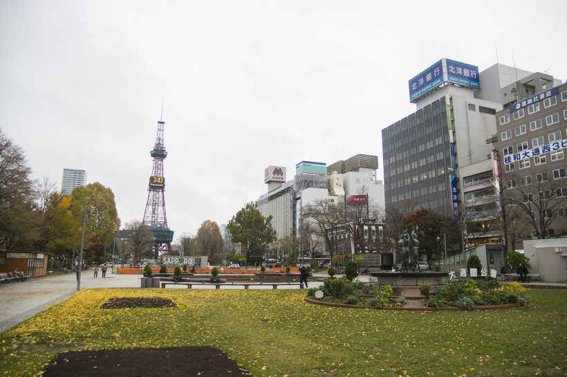点击大图看下一张：日本札幌大通公园美景图片