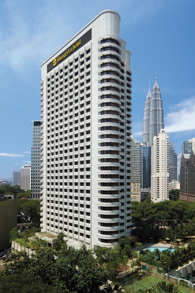 点击大图看下一张：吉隆坡香格里拉大酒店外观周边景色图片