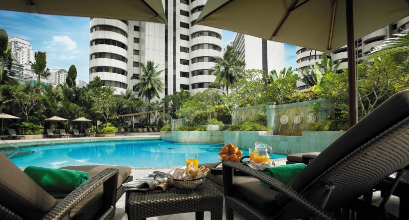 点击大图看下一张：吉隆坡香格里拉大酒店外观周边景色图片