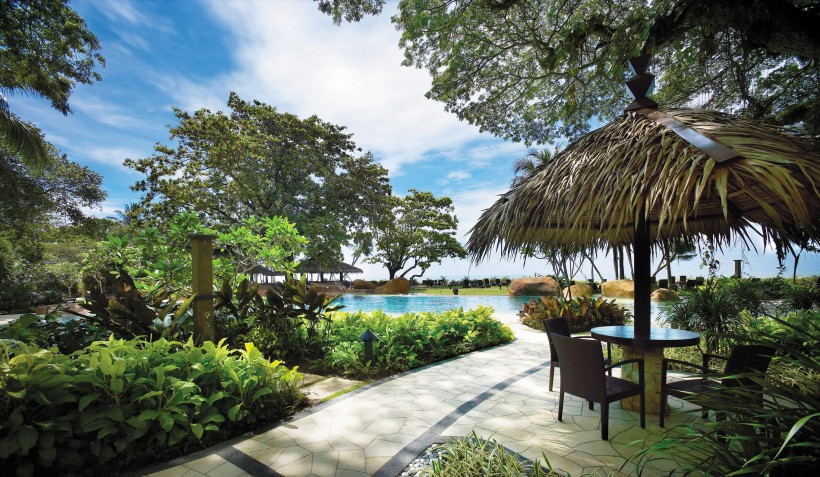 点击大图看下一张：槟城香格里拉度假酒店景色图片