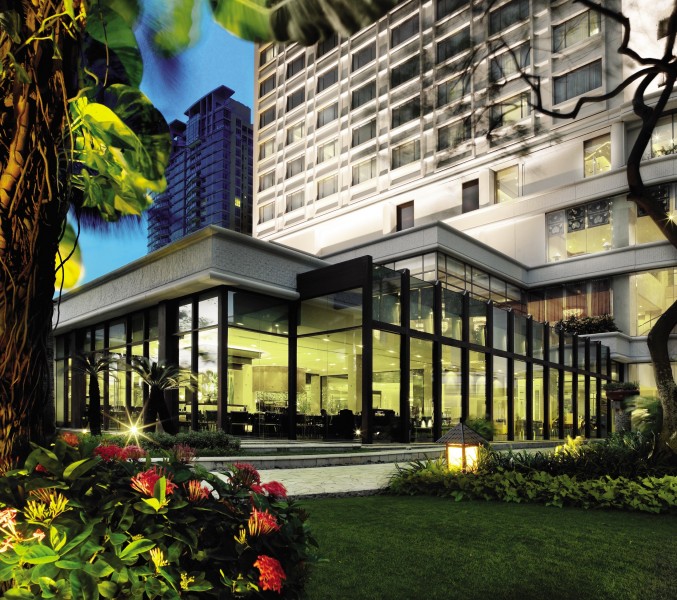 点击大图看下一张：雅加达香格里拉饭店外观图片