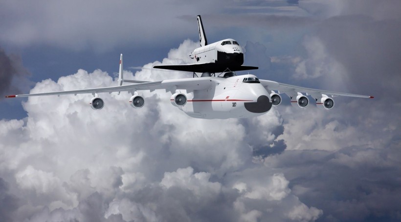 点击大图看下一张：安-225“哥萨克人”运输机图片