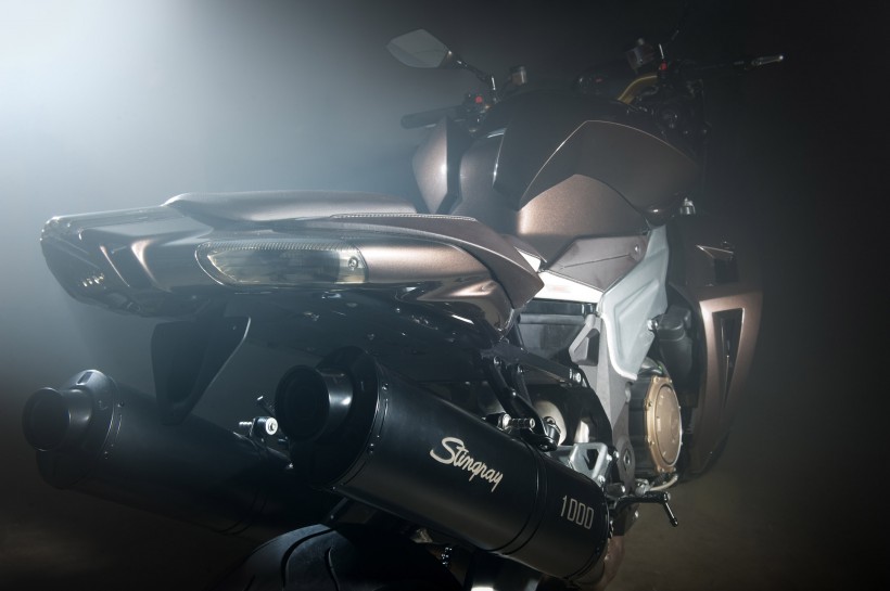 点击大图看下一张：Vilner改装Aprilia(阿普利亚)Stingray摩托车图片