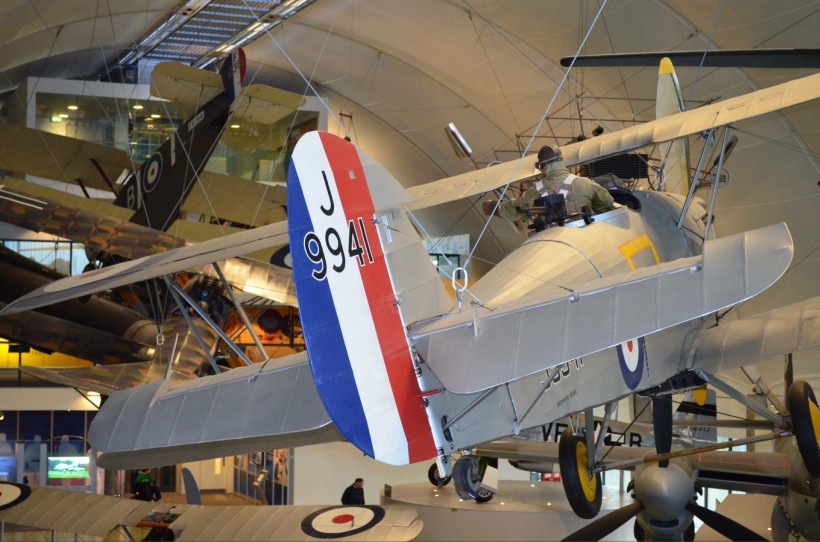 点击大图看下一张：英国伦敦英国皇家空军博物馆内部陈设图片