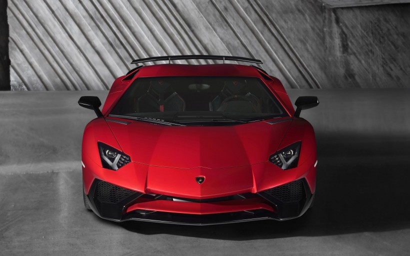 点击大图看下一张：兰博基尼Aventador 4K图片