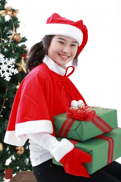 点击大图看下一张：圣诞节情景图片