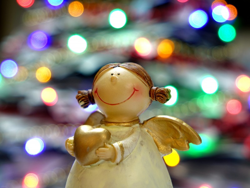 点击大图看下一张：可爱的圣诞玩偶装饰图片