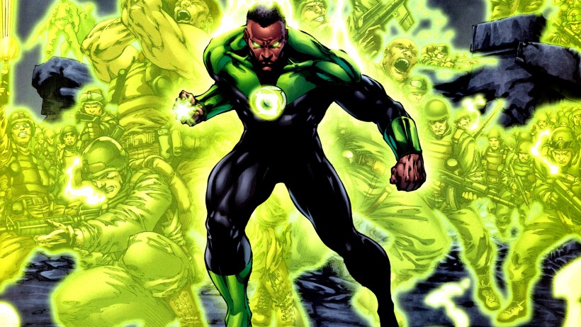 点击大图看下一张：超级英雄绿灯侠图片