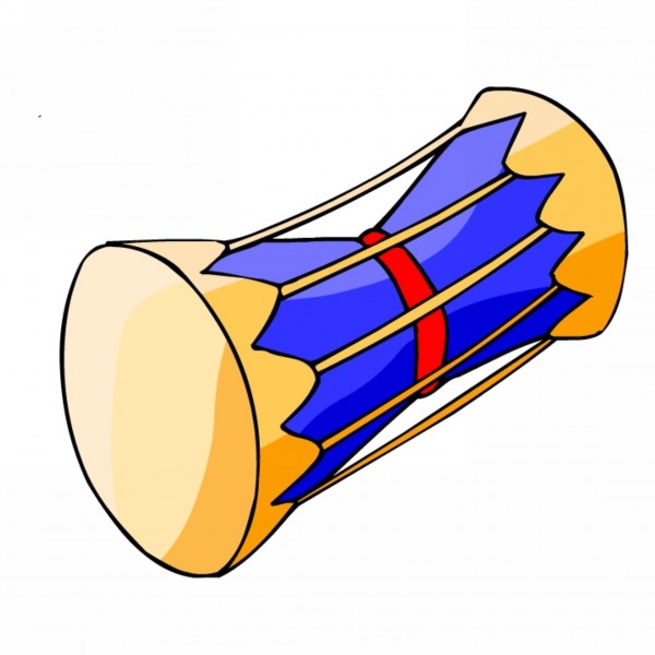 点击大图看下一张:古典乐器卡通图片