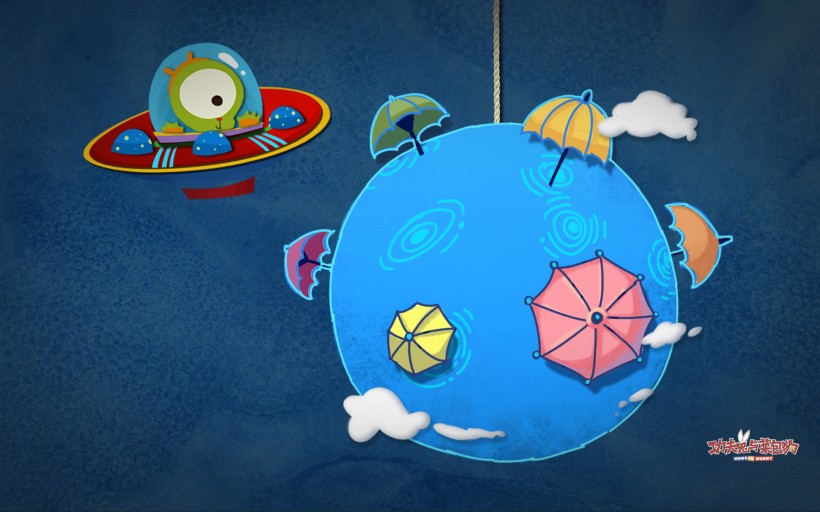 点击大图看下一张:可爱的功夫兔与菜包狗图片