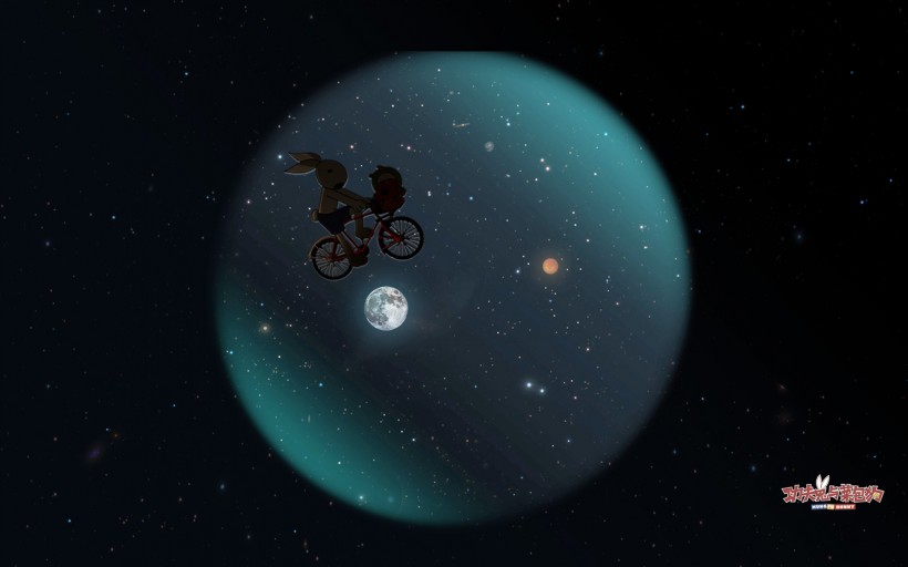 点击大图看下一张:可爱的功夫兔与菜包狗图片