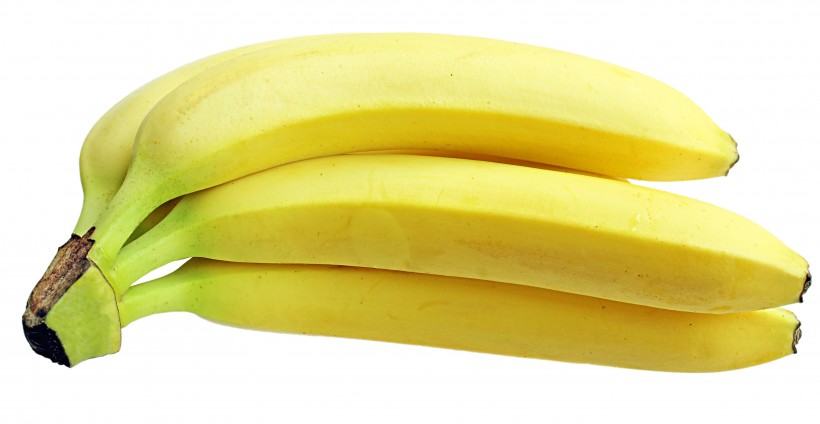 点击大图看下一张：新鲜的香蕉图片