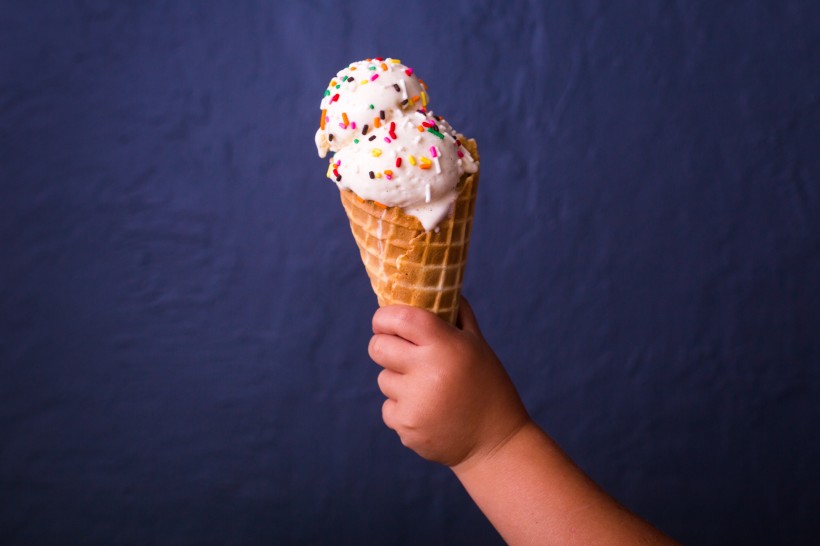 点击大图看下一张：美味的冰淇淋图片