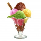 彩色冰淇淋球甜筒图片_14张