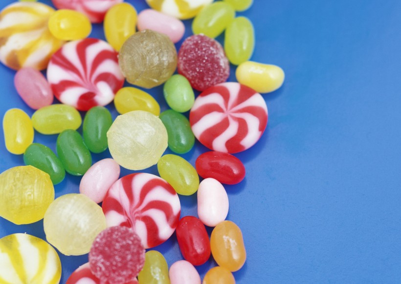点击大图看下一张：彩色的糖果图片