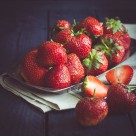 草莓特写图片_10张