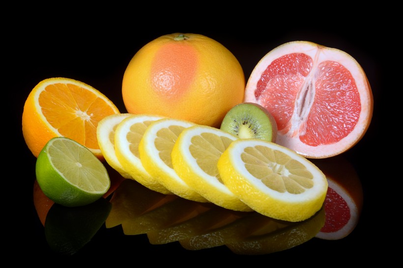 点击大图看下一张：美味的橙子柠檬图片