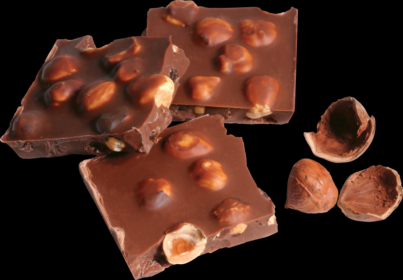 点击大图看下一张：巧克力透明背景PNG图片