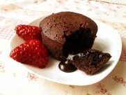 超美味巧克力熔岩蛋糕图片_14张