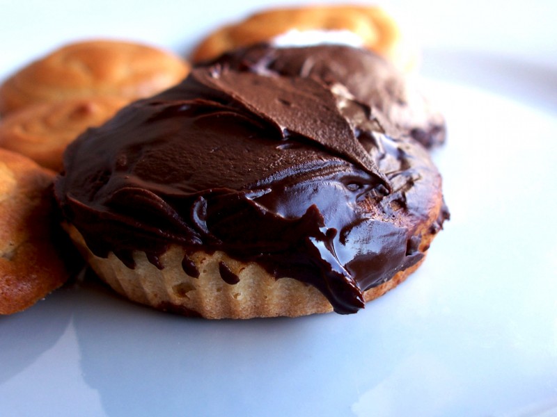 点击大图看下一张：美味的曲奇饼干图片