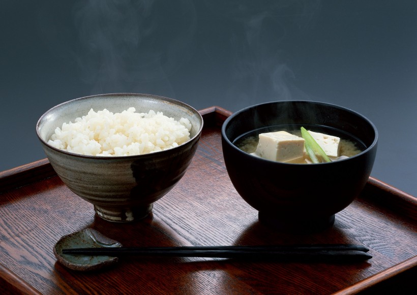 点击大图看下一张：大米米饭图片