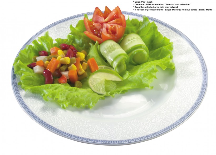 点击大图看下一张：果蔬拼盘图片