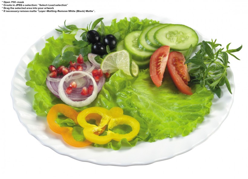 点击大图看下一张：果蔬拼盘图片