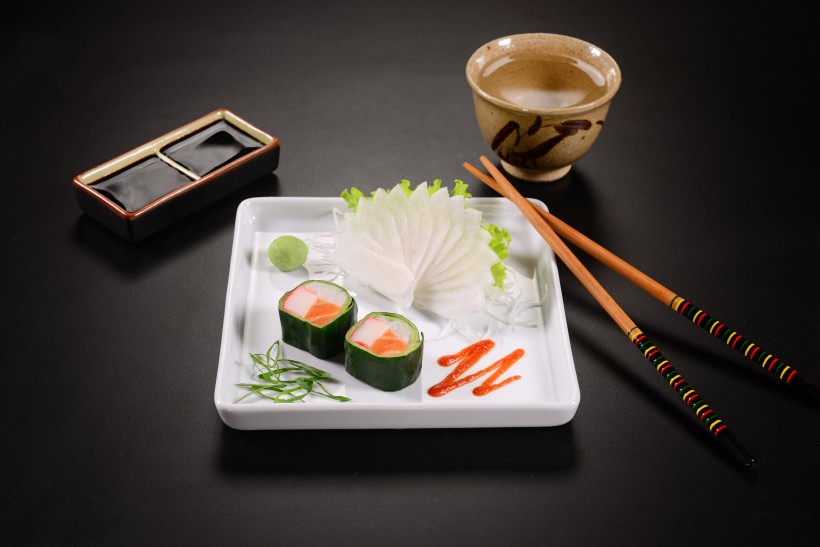 点击大图看下一张：好吃的寿司图片