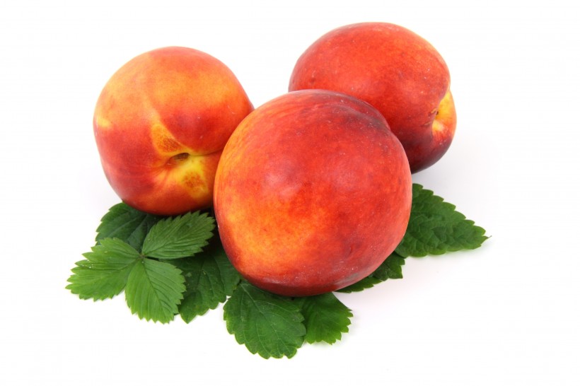 点击大图看下一张：好吃的桃子图片
