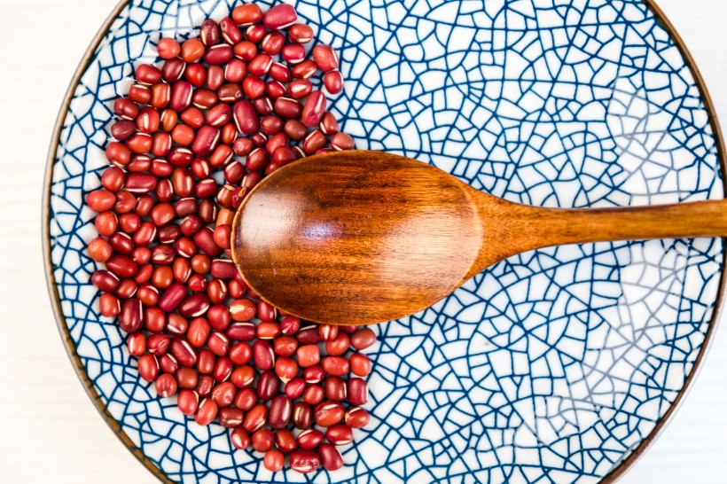点击大图看下一张：营养健康的红豆图片