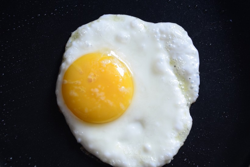 点击大图看下一张：健康美味的煎蛋图片