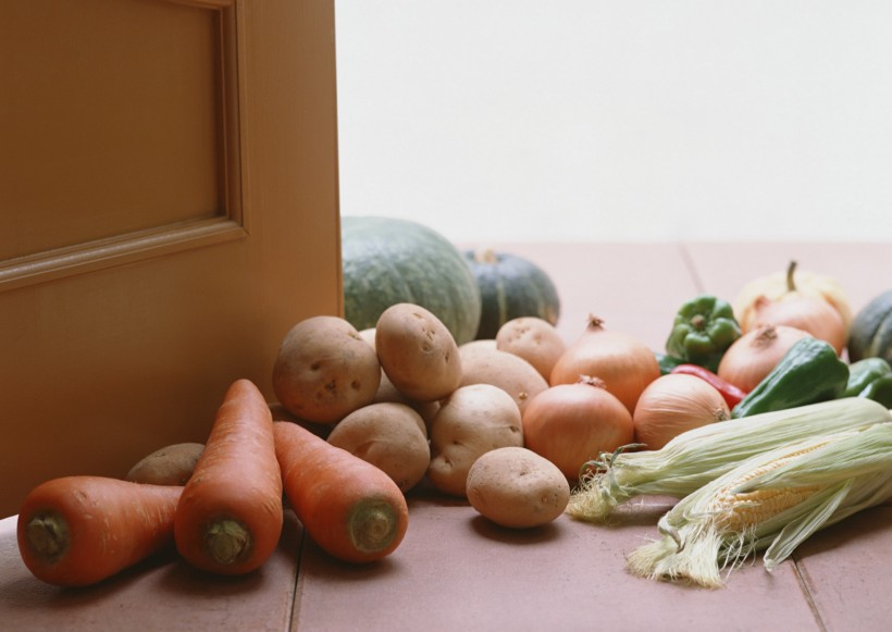 点击大图看下一张：家庭蔬菜图片