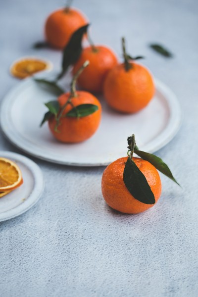 点击大图看下一张：新鲜的柑橘图片