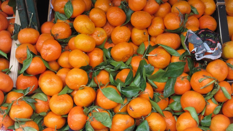 点击大图看下一张：新鲜好看的橘子图片