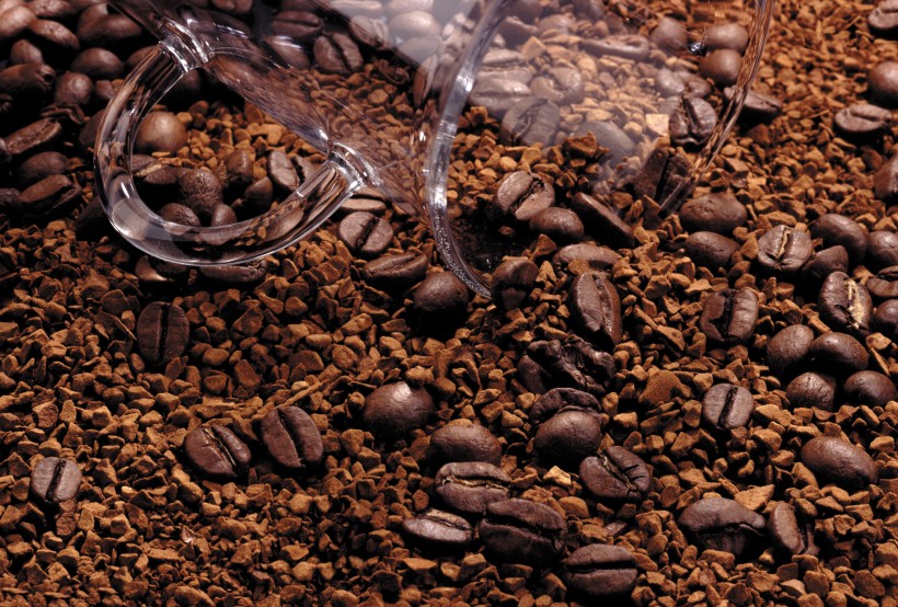 点击大图看下一张：小巧可爱的咖啡豆图片