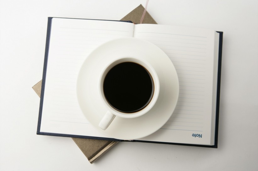 点击大图看下一张：咖啡和工作图片
