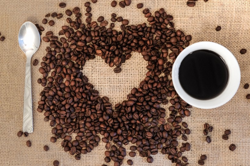 点击大图看下一张：咖啡原料咖啡豆图片