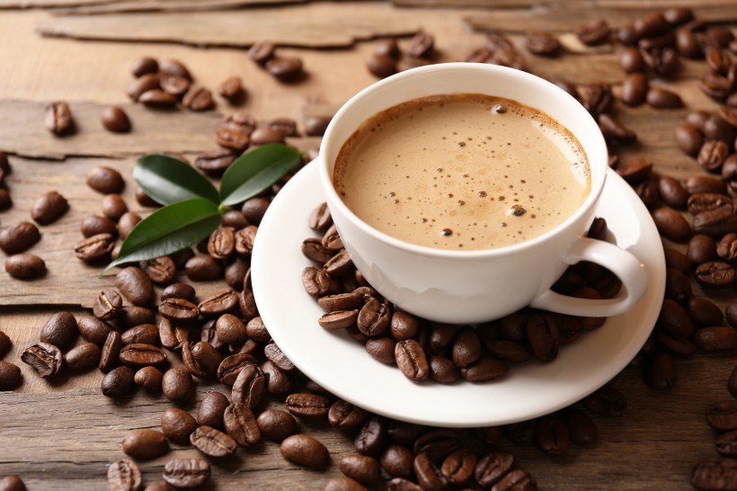 点击大图看下一张：香醇的咖啡豆图片