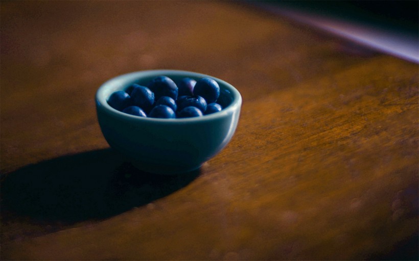 点击大图看下一张：好看的蓝莓图片