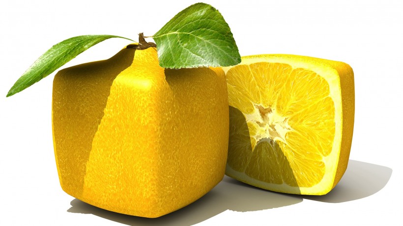 点击大图看下一张：诱人的柠檬图片