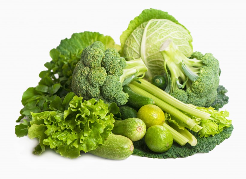 点击大图看下一张：绿色蔬菜图片