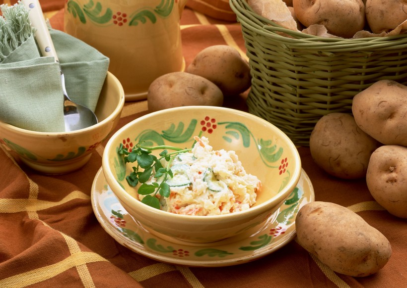 点击大图看下一张:马铃薯特写图片