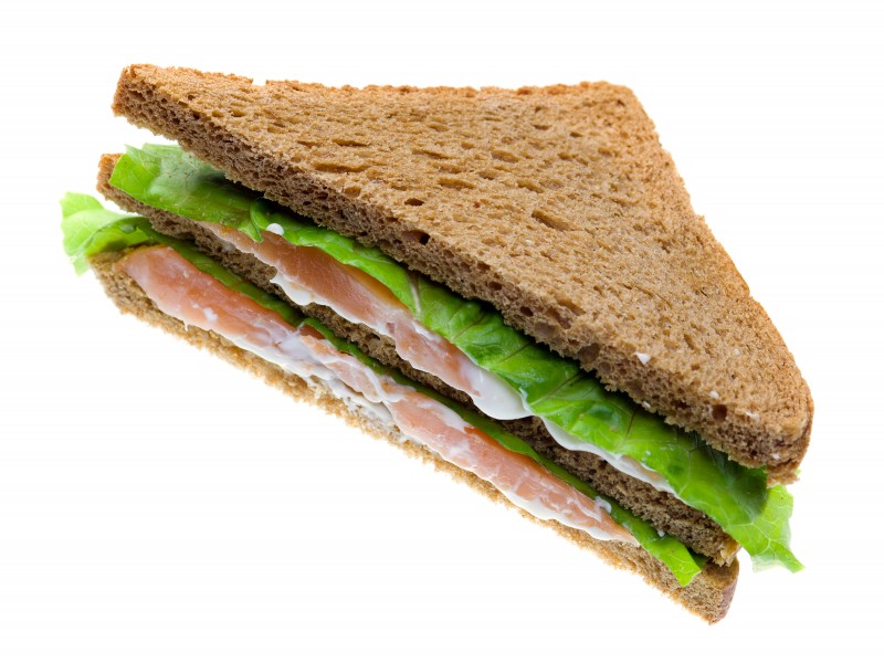 点击大图看下一张：美味的三明治图片